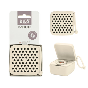 Boite à sucettes Polka Ivory Black Bibs packshot