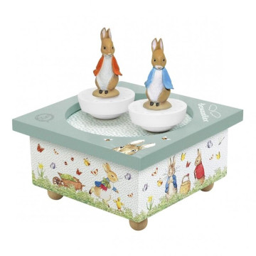 Boite à Musique Dancing Peter Rabbit© Trousselier produit face