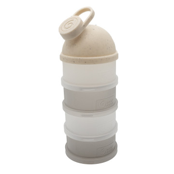Boîtes doseuses de lait en poudre Babydose Mineral Beige Babymoov Produit face