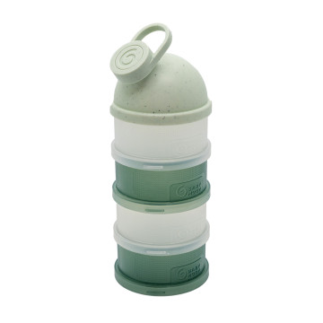 Boîtes doseuses de lait en poudre Babydose Mineral Green Babymoov Produit face