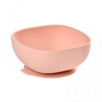 Bol silicone ventouse Pink Béaba