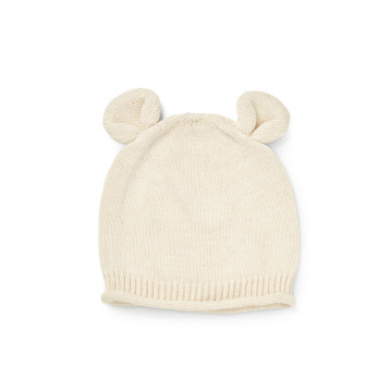 Bonnet en tricot pour bébé Charlie Off White Cam Cam Copenhagen produit 