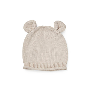Bonnet en tricot pour bébé Charlie Praline  Cam Cam Copenhagen produit 