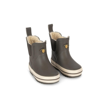 Bottes de pluie fourrées Kalamata Konges Slojd côté