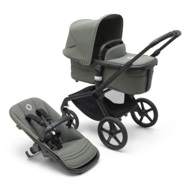 Bugaboo Fox 5 Complète Noir/Vert Forêt Bugaboo