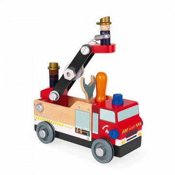 Camion Pompiers Brico'Kids Janod