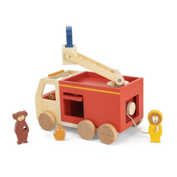 Camion pompiers en bois Trixie produit