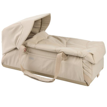 Canopy et Moustiquaire pour couffin Carry Me Seashell Sand  gauche