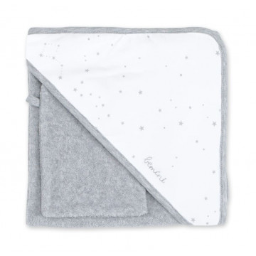 Cape de bain bouclette éponge 90 x 90 cm Bemini Produit