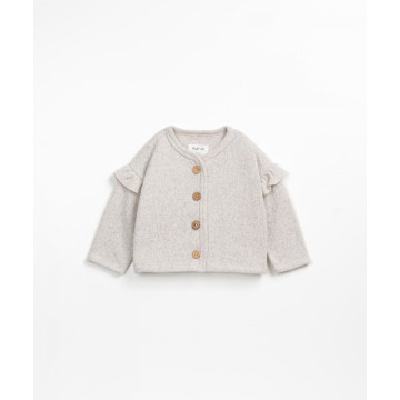 Cardigan jersey So-So PLAY UP face