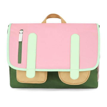 Cartable Minimaliste Mini Bubblegum 2-5 ans HELLO HOSSY face