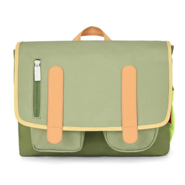 Cartable Minimaliste Mini Safari 2-5 ans HELLO HOSSY face