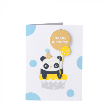 Carte de voeux Happy Birthday Noodoll face 