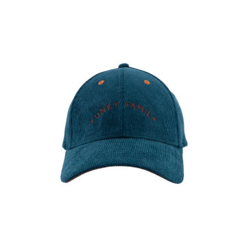 Casquette de baseball en velours cotelé Funky Family Adulte Chamaye face