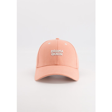 Casquette Drama Queen Coral CHAMAYE face