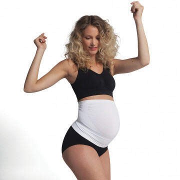 Bandeau de grossesse sans coutures Blanc Carriwell Produit