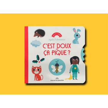 Livre C'est doux ou ça pique ? Marcel et Joachim couverture Bambinou