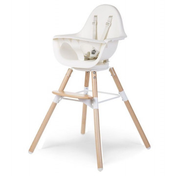 Chaise haute pivotante Evolu One.80° avec arceau Childhome 1