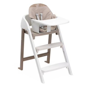 Chaise haute Crescendo Up pearl cooper re_lux Chicco côté 