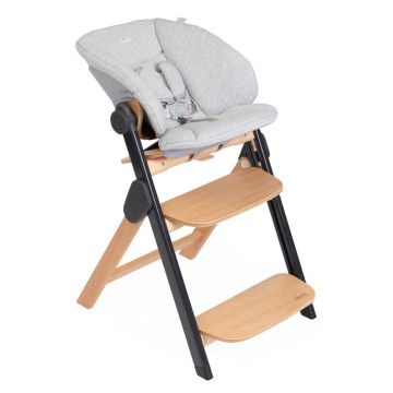 Chaise Haute Meraviglia Ebony Chicco côté 1