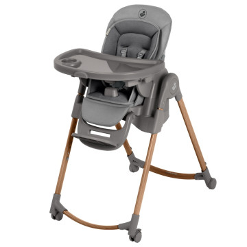 Chaise Haute Minla Plus Elegance Graphite MAXI COSI face