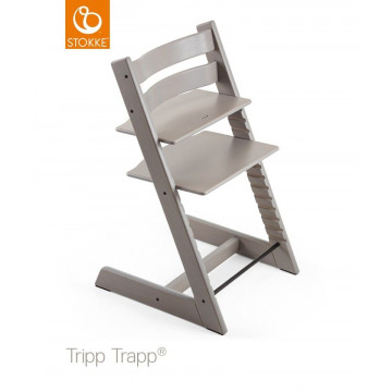 Chaise haute Tripp Trapp Chêne personnalisée gravée Stokke 1