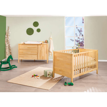 Chambre Enno : lit, commode Pinolino produit face