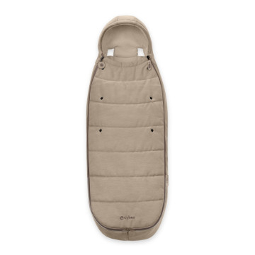 Chancelière pour poussettes Gold Cybex produit face Beige