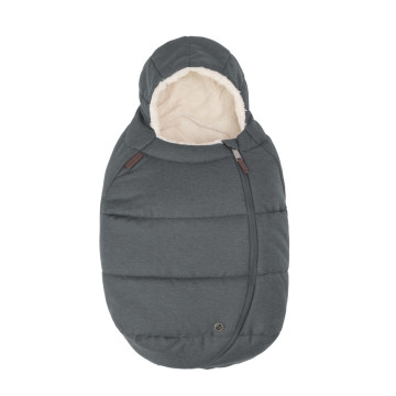 Chancelière pour siège-auto Twillic Graphite Maxi Cosi face
