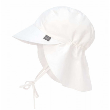 Chapeau de soleil protège-nuque Blanc Lassig Produit