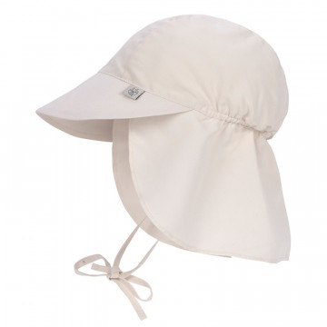 Chapeau de soleil protège-nuque Ecru Lassig