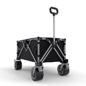Chariot de transport Rollster Noir KINDERKRAFT profil