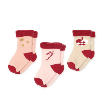 Chaussettes b&eacute;b&eacute; Safi Sucre d'orge Cam Cam Copenhagen produit