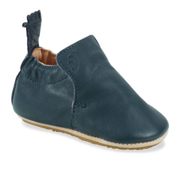 Chausson bébé My Blublu Denim Easypeasy côté 