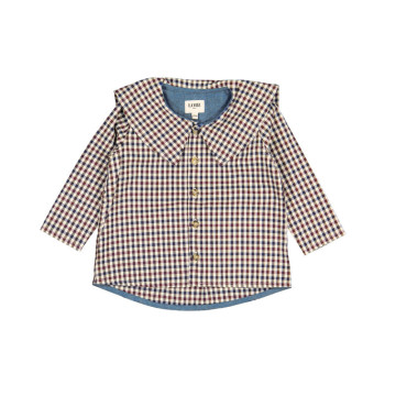 Chemise Lorette Vichy Loir Paris devant