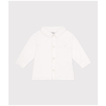 Chemise en popeline Ecume Petit Bateau devant