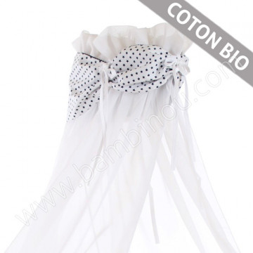 Ciel de lit coton organique pour berceaux Cododo Babybay bandeau