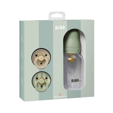 Coffret Cadeau Les Essentiels Sage Bibs packaging