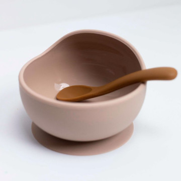 Coffret Repas 2pcs Silicone Sable et Caramel 3kg7 produit