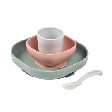 O'bébé - CUILLÈRE 1ER ÂGE SILICONE BÉABA Souple et