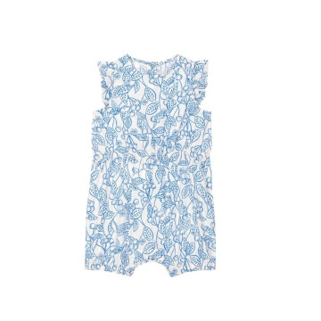 Combicourt Fleurs Porcelana Petit Bateau face