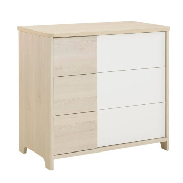 Commode Sacha avec plan à langer en option Galipette commode pin