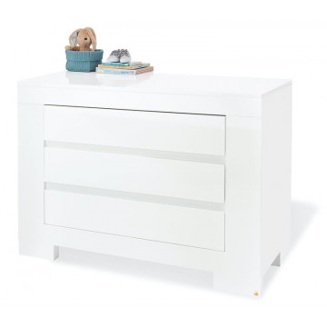 Commode à langer Sky large blanc Pinolino Produit