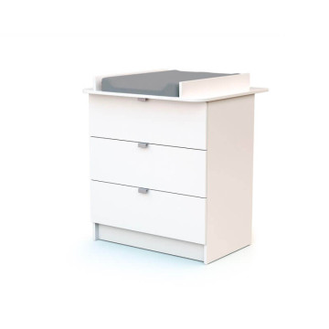 Commode à langer Webaby blanc AT4