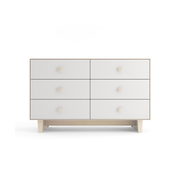 Commode Merlin Rhea 6 tiroirs OEUF NYC face bouleau