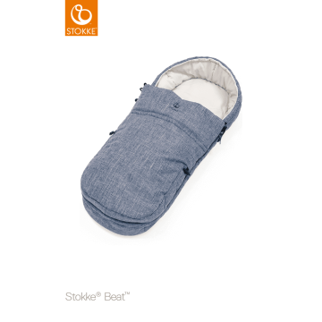 Chancelière pour poussette Beat Bleu Mélange Stokke