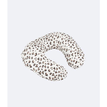 Coussin d'allaitement Softy Leopard Cream Babymoov produit