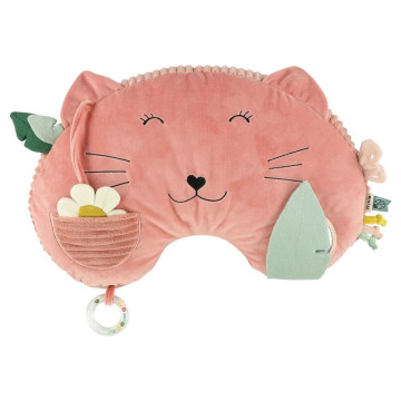 Coussin d'activités Mrs Cat Trixie recto