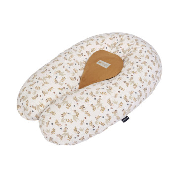 Coussin de maternité et d'allaitement Multirelax Jersey Colombes Candide face