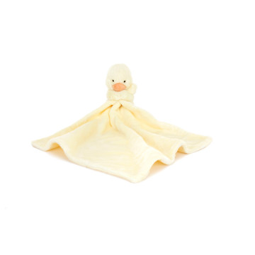 Peluche avec doudou Bashful Duckling Soother Jellycat produit 